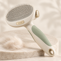 BIXZUV FurEase Self-Cleaning Slicker Brush